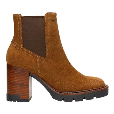 Wojas Skórzane sztyblety w kolorze brązowym rozmiar: