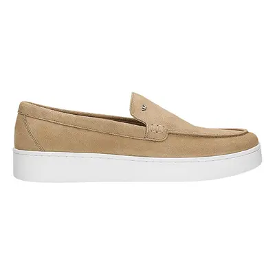 Wojas Skórzane slippersy w kolorze beżowym rozmiar: