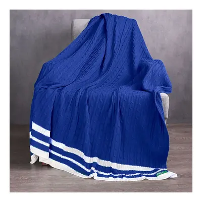 Benetton Pled w kolorze niebieskim rozmiar: