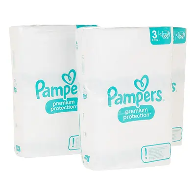 Pampers Pieluszki (204 szt.) "Premium Protection" - rozmiar 3, kg rozmiar: