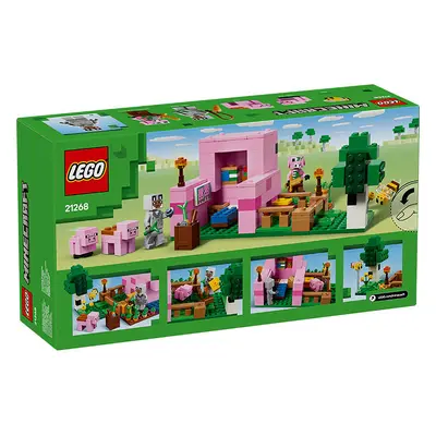 LEGO LEGO® Minecraft® Domek świnki - 7+ rozmiar: