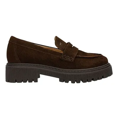 Wojas Skórzane mokasyny w kolorze brązowym rozmiar: