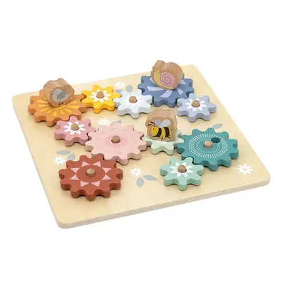 New Classic Toys Obrotowe puzzle "Garden" - 2+ rozmiar: