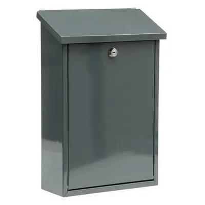 Skrzynka pocztowa szary, 40 x 25 x 10 cm