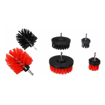 Sixtol Zestaw szczotek na wiertarkę do czyszczenia samochodu CAR DETAILING DRILL BRUSH 6, 6 szt.