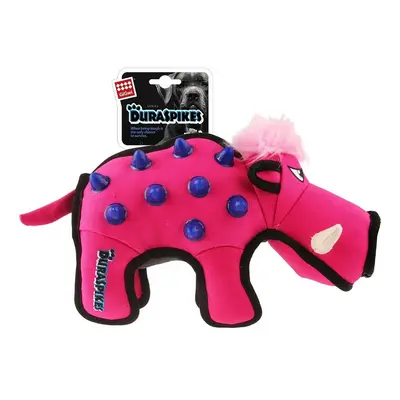 GiGwi Tekstylna zabawka dla psa Duraspikes dzikróżowy, 35 x 15 x 22 cm
