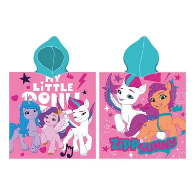 Ponczo dziecięce My Little Pony Magiczne Kucyki, 55 x 110 cm