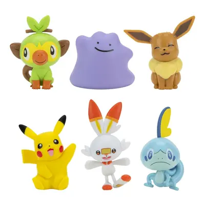 Zestaw figurek Pokémon, 6 sztuk
