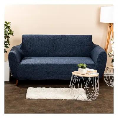 4Home Multielastyczny pokrowiec na kanapę 2-osobową Comfort Plus niebieski, 140 - 180 cm, 140 - 