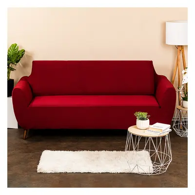 4Home Multielastyczny pokrowiec na kanapę Comfort, bordo, 180 - 220 cm, 180 - 220 cm