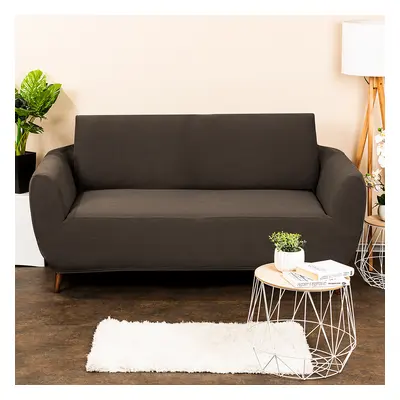 4Home Multielastyczny pokrowiec na kanapę 2-os. Comfort, brązowy, 140 - 180 cm, 140 - 180 cm