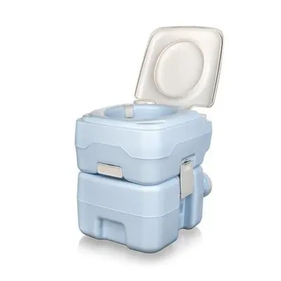 Happy Green Przenośna toaleta 20 l, niebieski