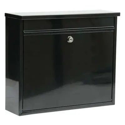 Skrzynka pocztowa czarny, 31 x 36 x 10 cm