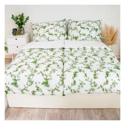 Stanex Pościel bawełniana Eukalyptus dwustronna, 140 x 200 cm, 70 x 90 cm