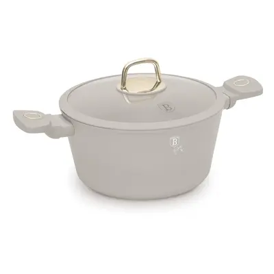 BerlingerHaus Rondel z powłoką tytanową i pokrywką Sahara 24 cm, 24 cm