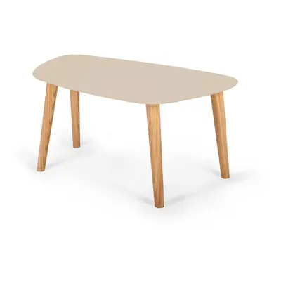 Stolik Kawowy Endocarp 80x48x40cm - Kawa z Mlekiem / Jesion