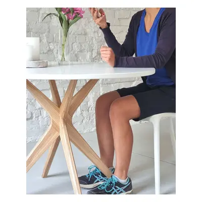 Stół Okrągły JUBI BOLD 100cm Orzech Kawa z Mlekiem