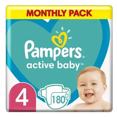 Pampers Active Baby 4 9-14 kg 180 szt.