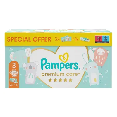 Pampers Toy Box Premium Care S3 6-10 kg 120 szt.