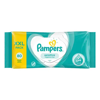 Procter & Gamble Chusteczki nawilżane Pampers Sensitive dla dzieci 4 x 80 szt.