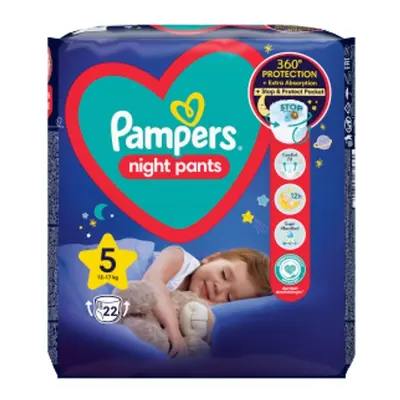 Pampers Pieluchy nocne rozmiar 5 22szt