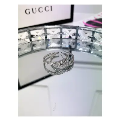 Kolczyki wiszące koła- srebrne