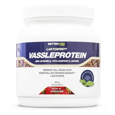 BETTER YOU Białko serwatkowe bez laktozy 400 g-Czekolada