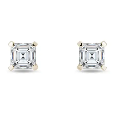 Kolczyki z diamentami w żółtym złocie KLENOTA