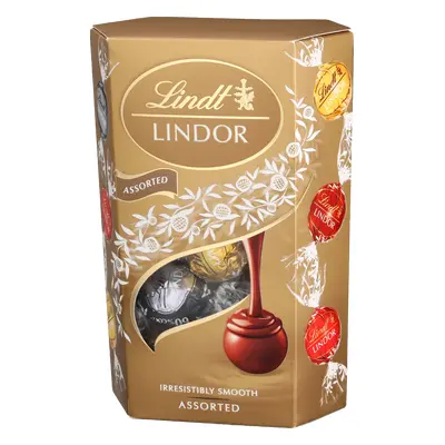 Lindt LINDOR Assorted Cornet 200g