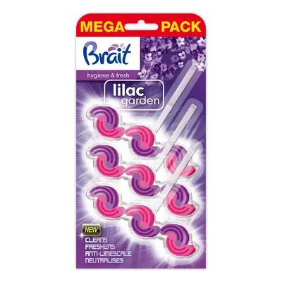 Kostka wc brait lilac garden 2-fazowa 3x45g