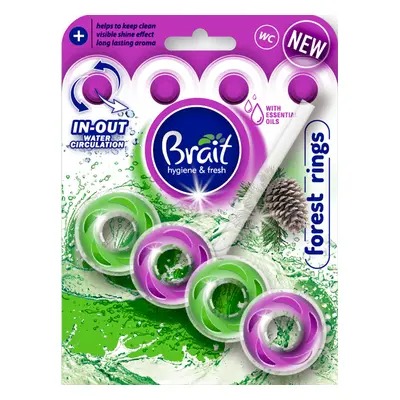 Kostka do wc brait rings forest 40g