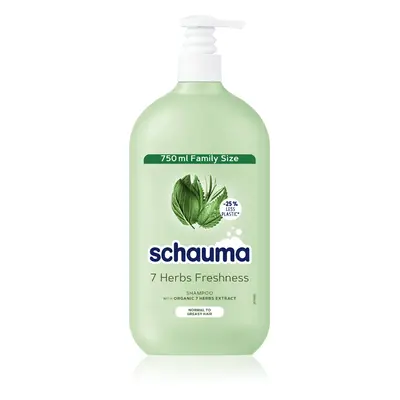 Schwarzkopf Schauma 7 Herbs Szampon ziołowy do włosów normalnych i przetłuszczających się 750 ml