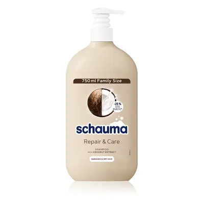 Schwarzkopf Schauma Szampon Repair & Care do włosów suchych i zniszczonych z kokosem 750 ml