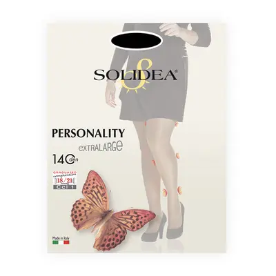 Solidea Rajstopy uciskowe Personality 140Den eleganckie 18 21mmHg 3XXL czarne