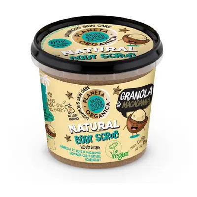 Natura Siberica Skóra Ciało Naturale Super dobra kremowa granola Macadamia 360ml