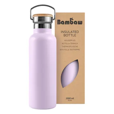 bambaw Thermos Stal nierdzewna, 1000 ml, Lawendowa mgiełka