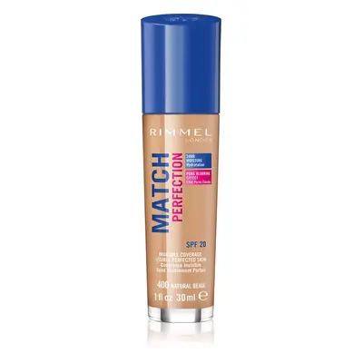 Rimmel London Match Perfection 24H Podkład SPF20 400 Natural Beige 30 ml