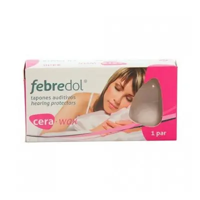 Zatyczki do uszu Wosk 2 sztuki Febredol