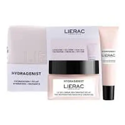 Lierac Hydragenist Żel-krem do twarzy Zestaw nawilżający + pielęgnacja oczu Skóra normalna i suc