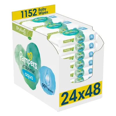 Pampers Harmonie Aqua Baby Chusteczki nawilżane 24x48 szt.