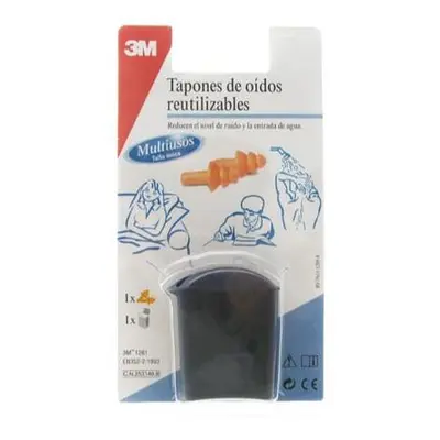 Zatyczki do uszu wielokrotnego użytku Noton 3m 1 para