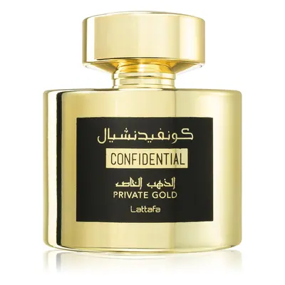 Lattafa Confidential Private Gold EDP U 100 ml