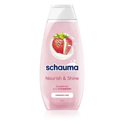 Schwarzkopf Schauma Nourish & Shine Wzmacniający Szampon do Zniszczonych Włosów z Aromatem Trusk