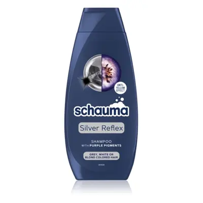 Schwarzkopf Schauma Szampon przeciw żółtym odcieniom Silver Reflex do włosów rozjaśnianych, z ch