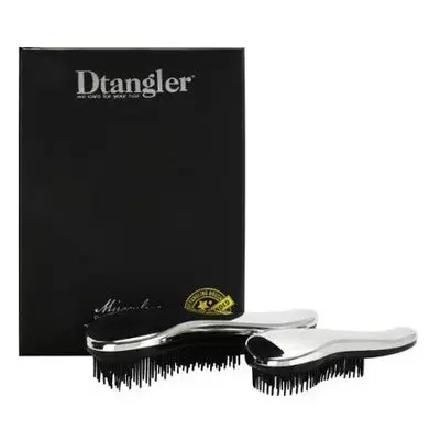 Zestaw upominkowy ze szczotką do włosów Silver Miracle