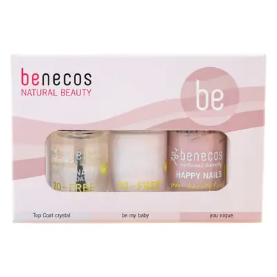 Benecos Zestaw lakierów do paznokci Nude Obsession