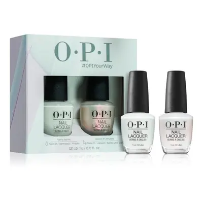 OPI Zestaw upominkowy Your Way Nail Glazed n' Amused lakier do paznokci 15 ml + lakier do paznok