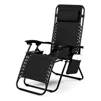 Leżak ogrodowy Sapphire ST-600 ACTIVE - czarny