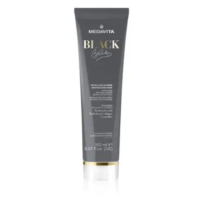 Medavita Czarny Blondie Extra Cool Blonde maschera Naturalny neutralizator do włosów farbowanych