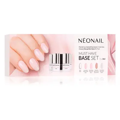 NEONAIL Zestaw lakierów do paznokci Must Have Base Set (przy użyciu lamp UV/LED)
